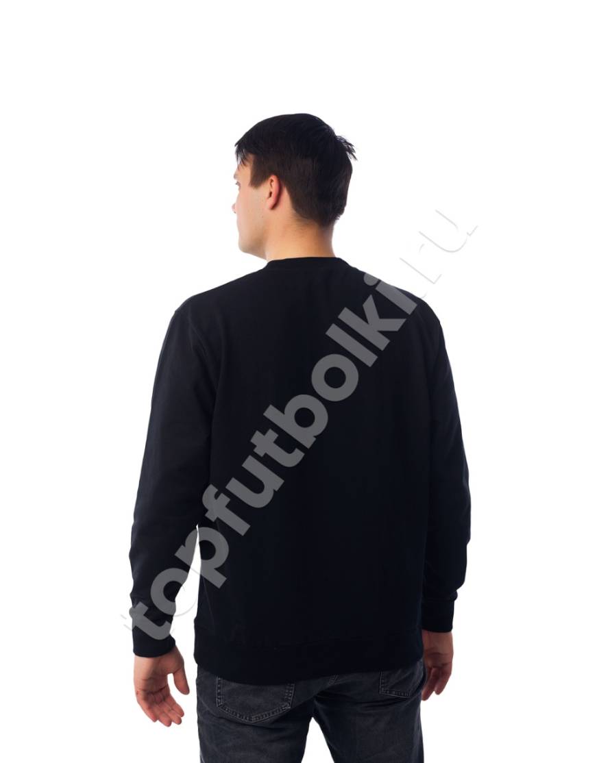 Тёмно-синий свитшот мужской оптом