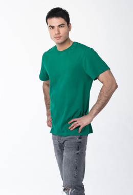 Изумрудная мужская футболка