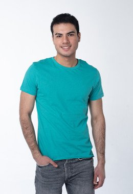 Ментоловая мужская футболка